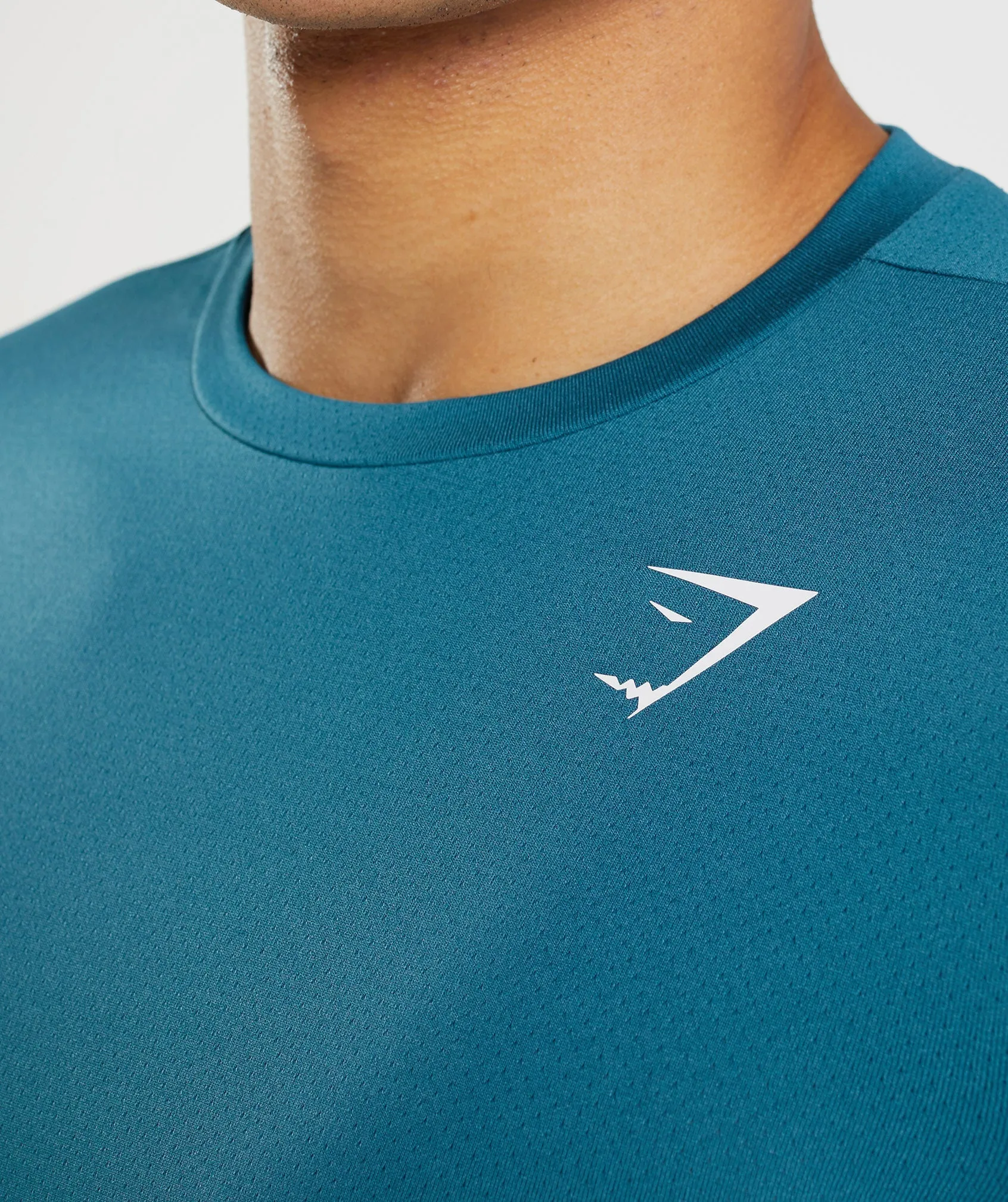 Gymshark Arrival Long Sleeve T-Shirt - Atlantic Blue sold by Gymshark product image thumbnail 3