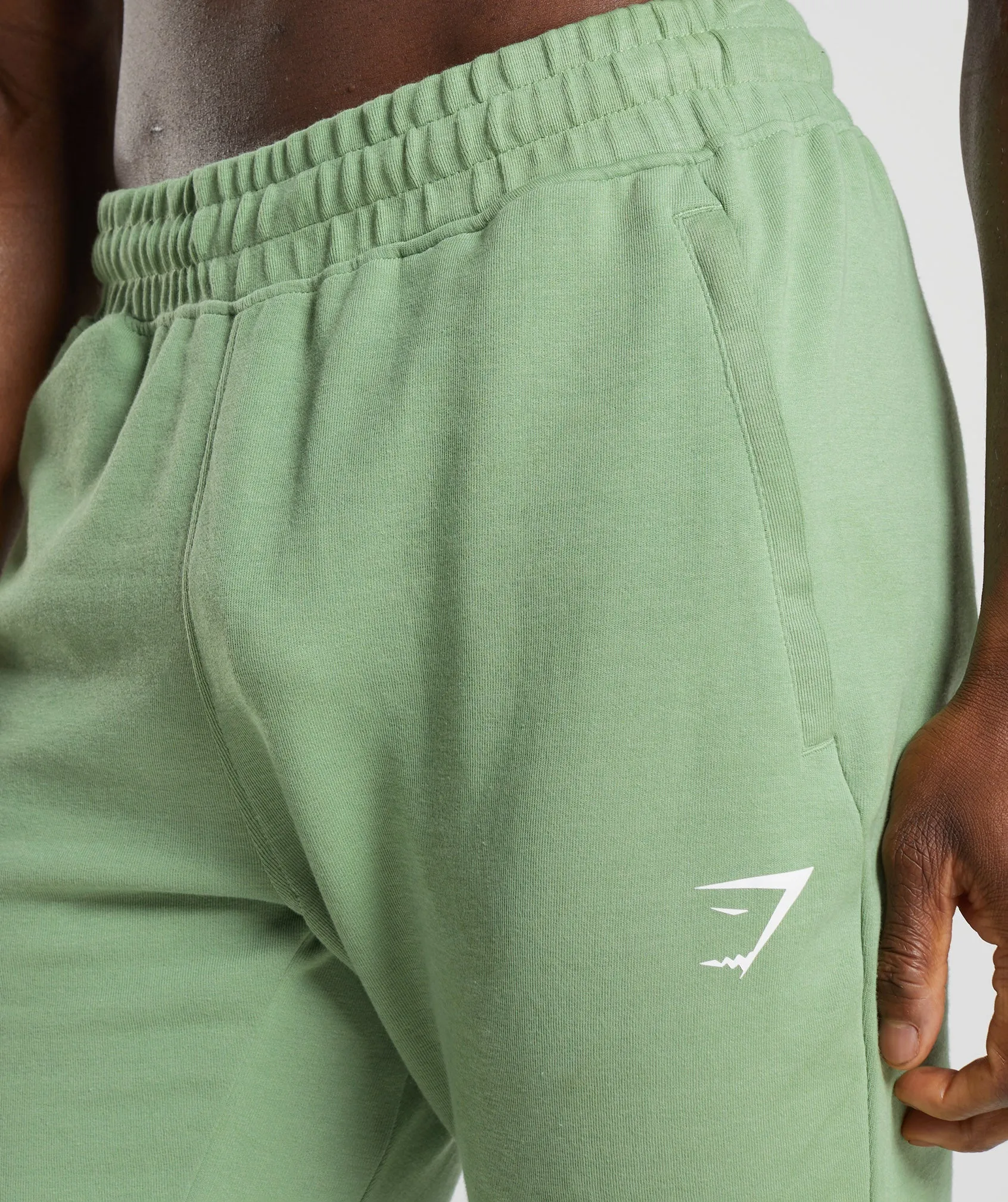 Gymshark React Joggers - Tea Green sold by Gymshark product image thumbnail 5