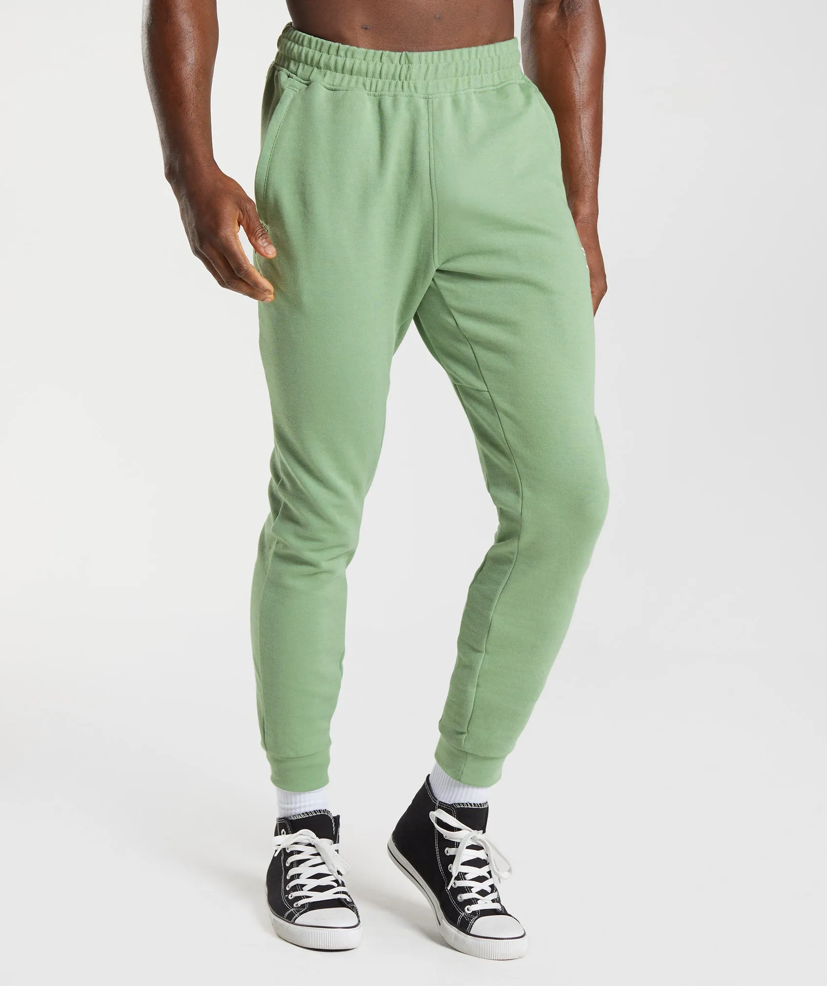 Gymshark React Joggers - Tea Green sold by Gymshark