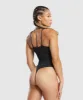 Gymshark Lift Seamless Bodysuit - Black/Black Marl sold by Gymshark