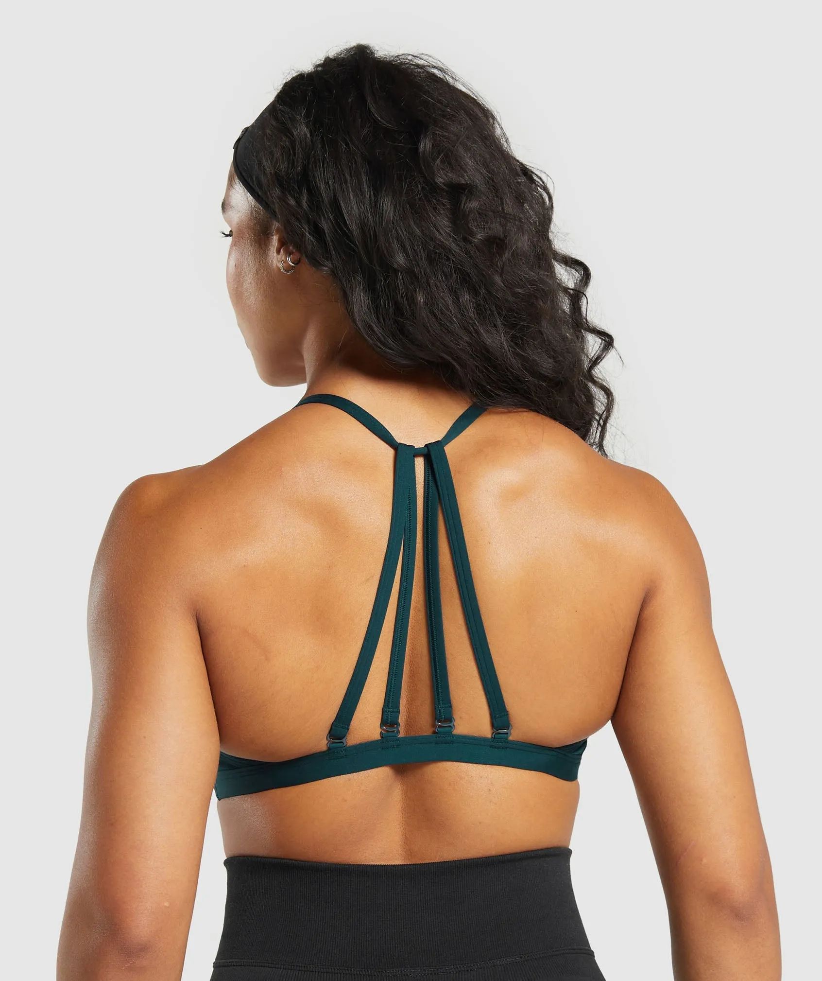 Gymshark Minimal Sports Bra - Strong Teal sold by Gymshark product image thumbnail 2