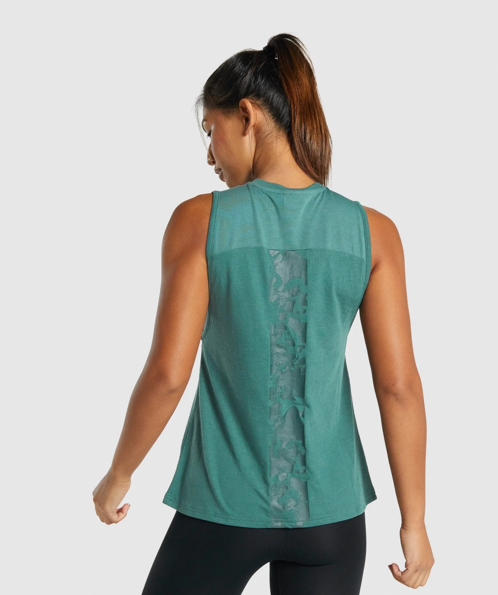 Gymshark Camo Graphic Tank - Dark Green sold by Gymshark product image thumbnail 2