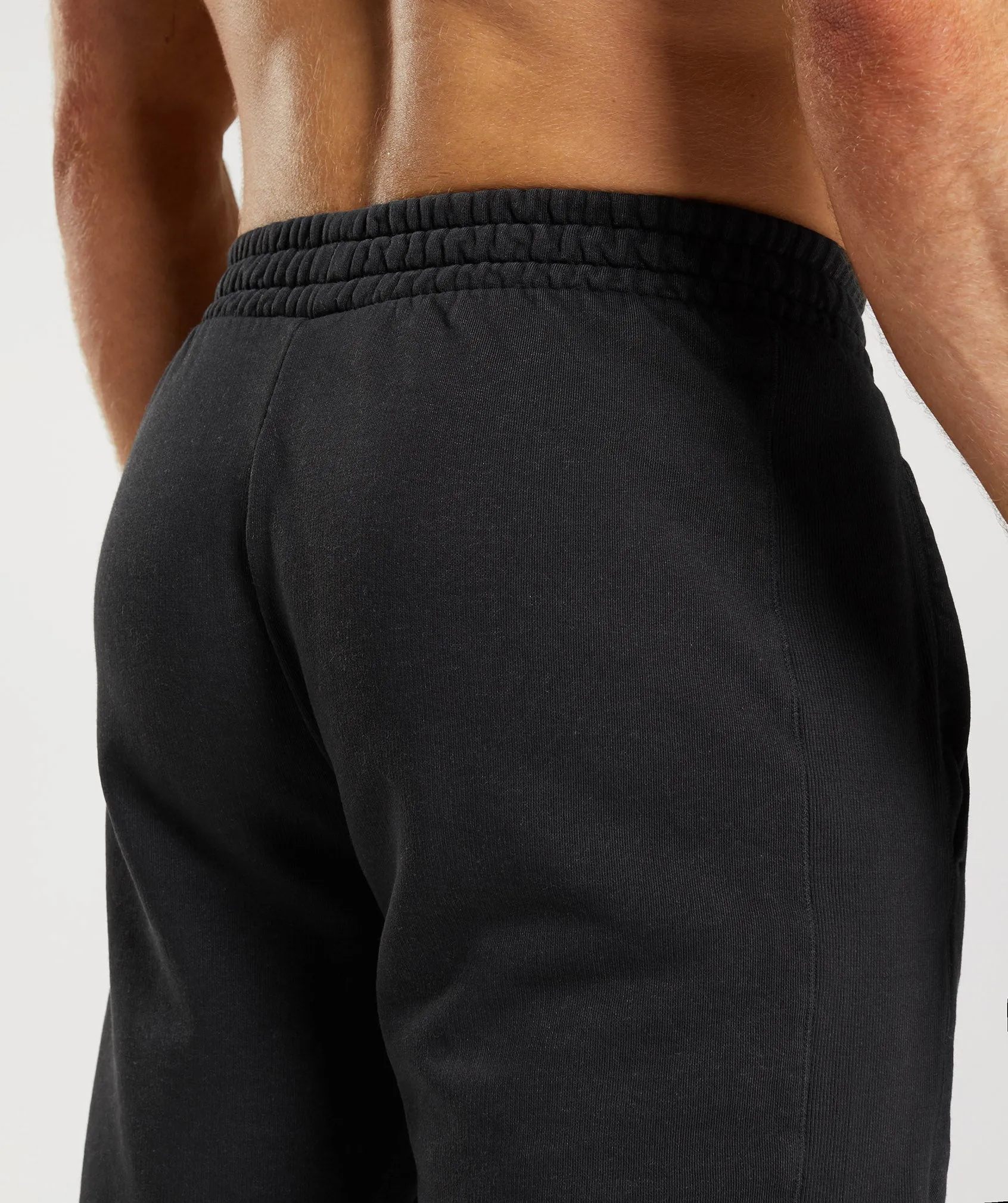 Gymshark Power Washed Joggers - Black sold by Gymshark product image thumbnail 5