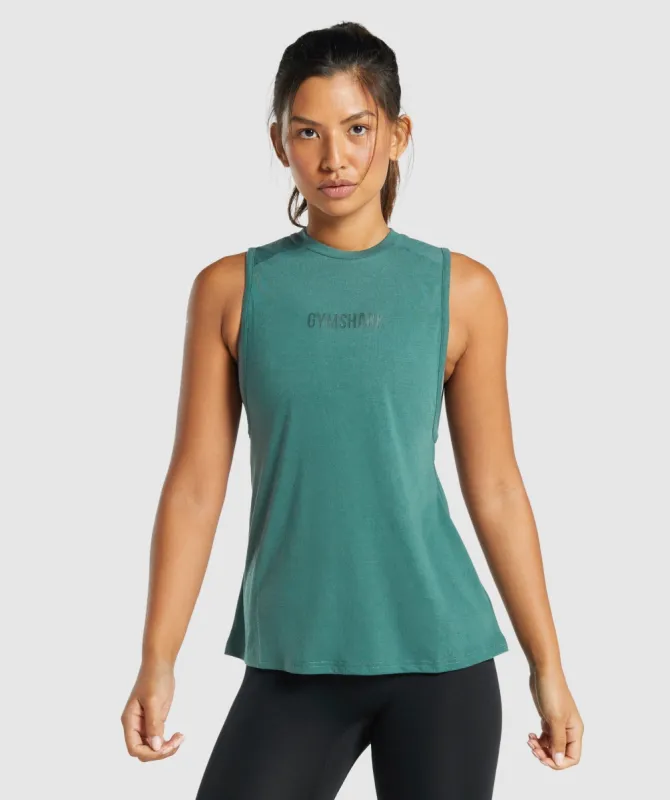 Gymshark Camo Graphic Tank - Dark Green sold by Gymshark