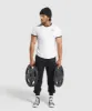 Gymshark Legacy Ringer T-Shirt - White/Black sold by Gymshark