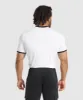 Gymshark Legacy Ringer T-Shirt - White/Black sold by Gymshark