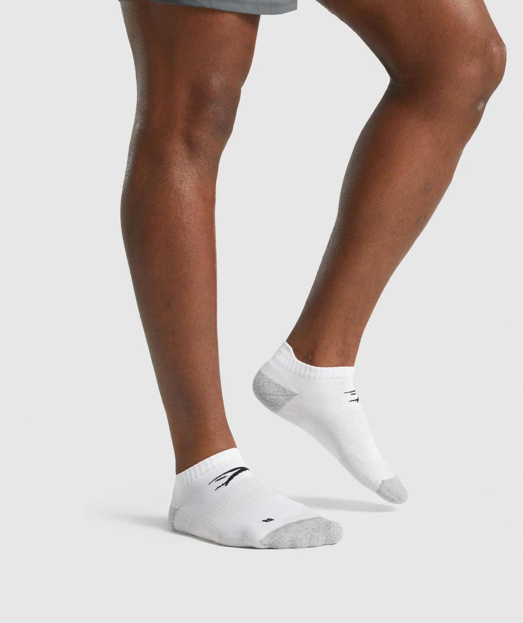 Gymshark Ankle Performance Socks - White sold by Gymshark product image thumbnail 3