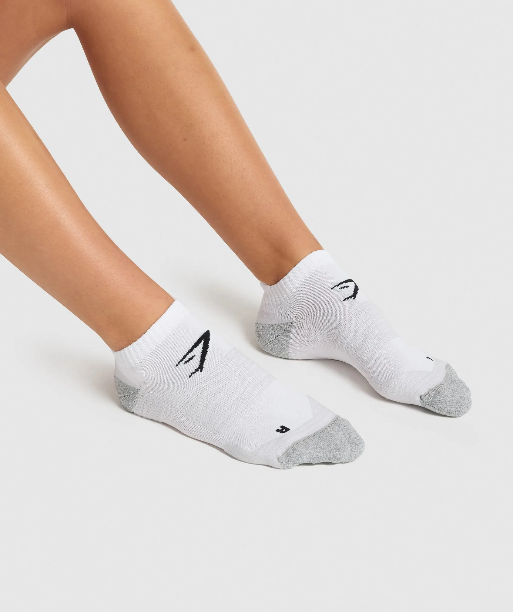 Gymshark Ankle Performance Socks - White sold by Gymshark