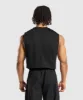 Gymshark Premium Lifting Boxy Cut Off Tank - Black sold by Gymshark