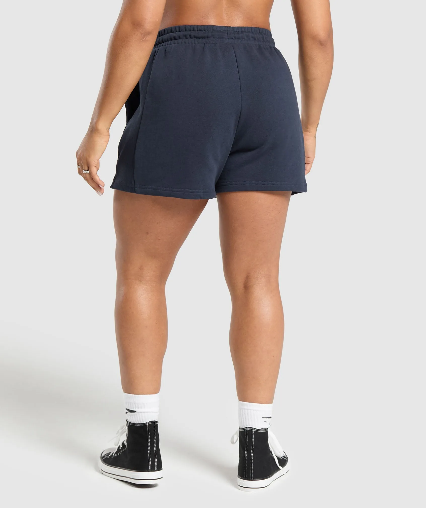 Gymshark Legacy Cotton Shorts - Heavy Blue sold by Gymshark product image thumbnail 2