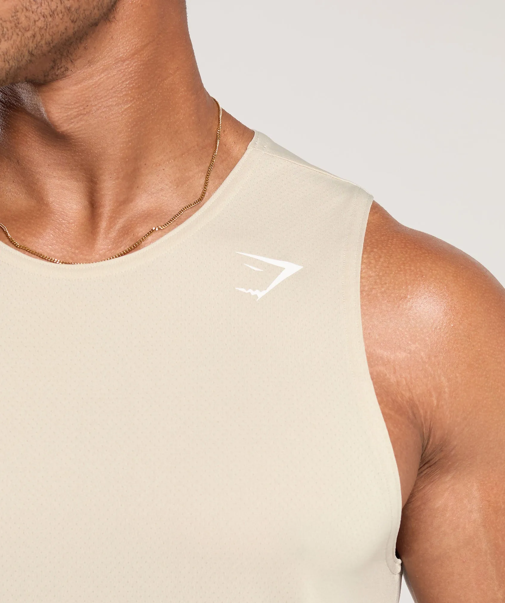 Gymshark Arrival Tank - Pebble Grey sold by Gymshark product image thumbnail 5