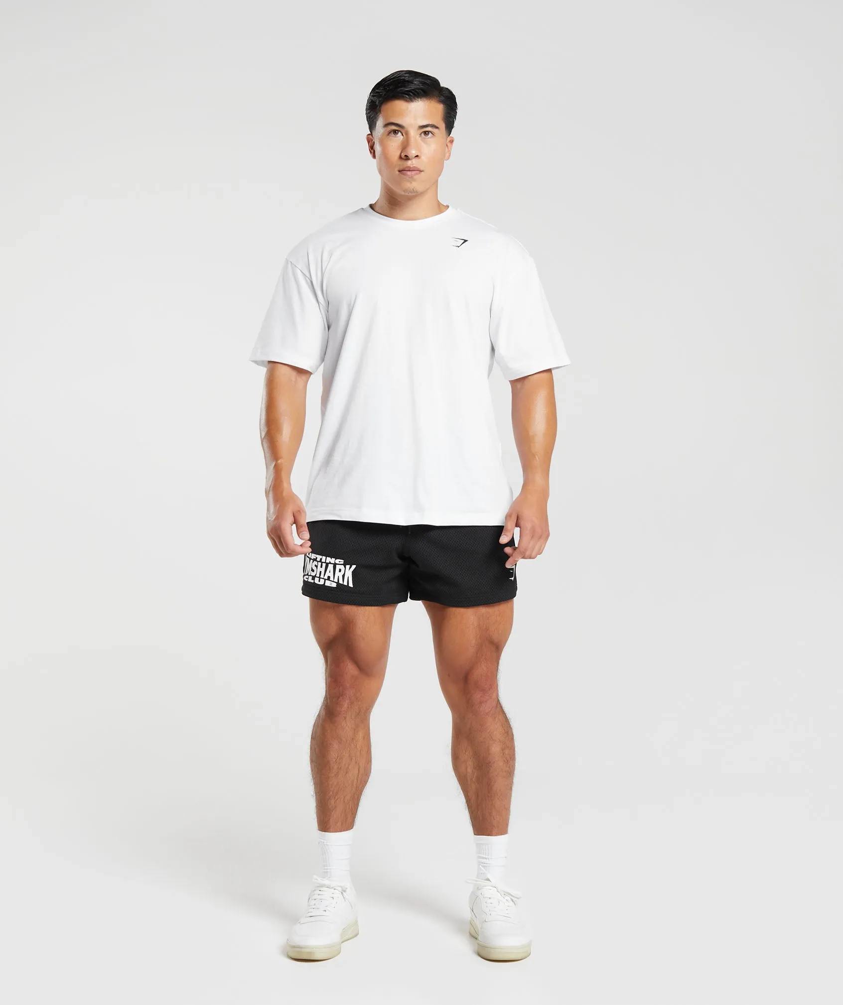 Gymshark Lifting Club Mesh 5" Shorts - Black sold by Gymshark product image thumbnail 4