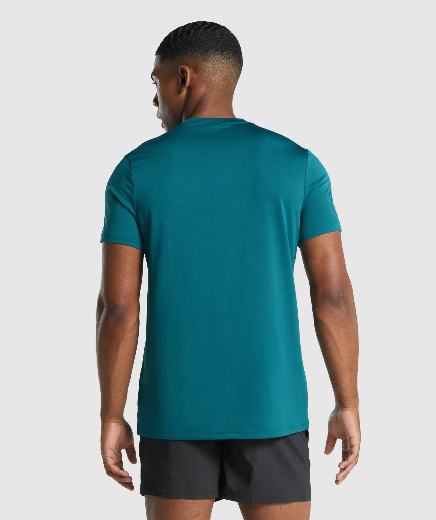 Gymshark Arrival Regular Fit T-Shirt - Teal sold by Gymshark product image thumbnail 4