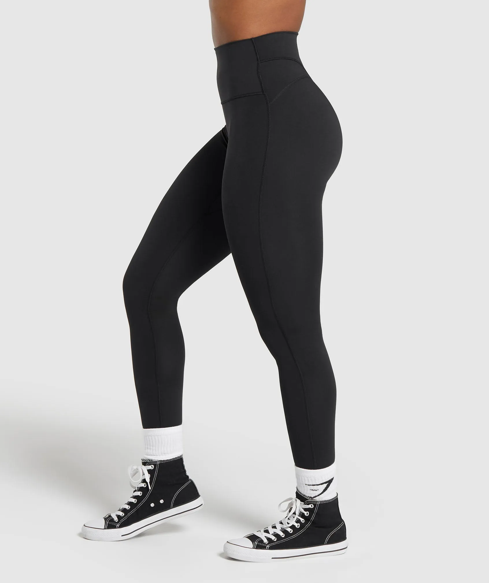 Gymshark Legacy Tall Leggings - Black sold by Gymshark product image thumbnail 3