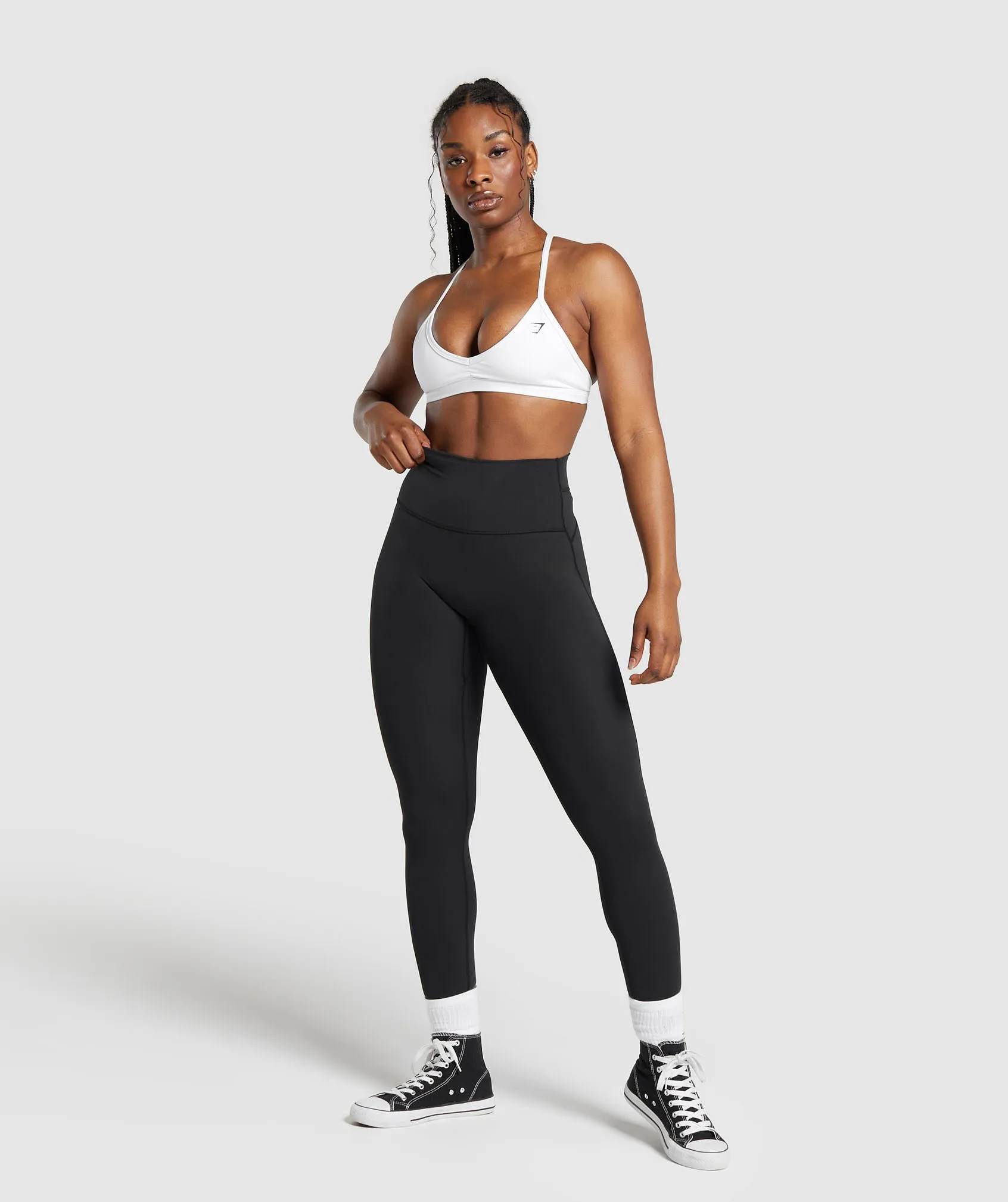 Gymshark Legacy Tall Leggings - Black sold by Gymshark product image thumbnail 4
