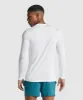 Gymshark Arrival Long Sleeve Graphic T-Shirt - White sold by Gymshark