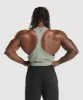 Gymshark Power Washed Stringer - Dusk Green sold by Gymshark