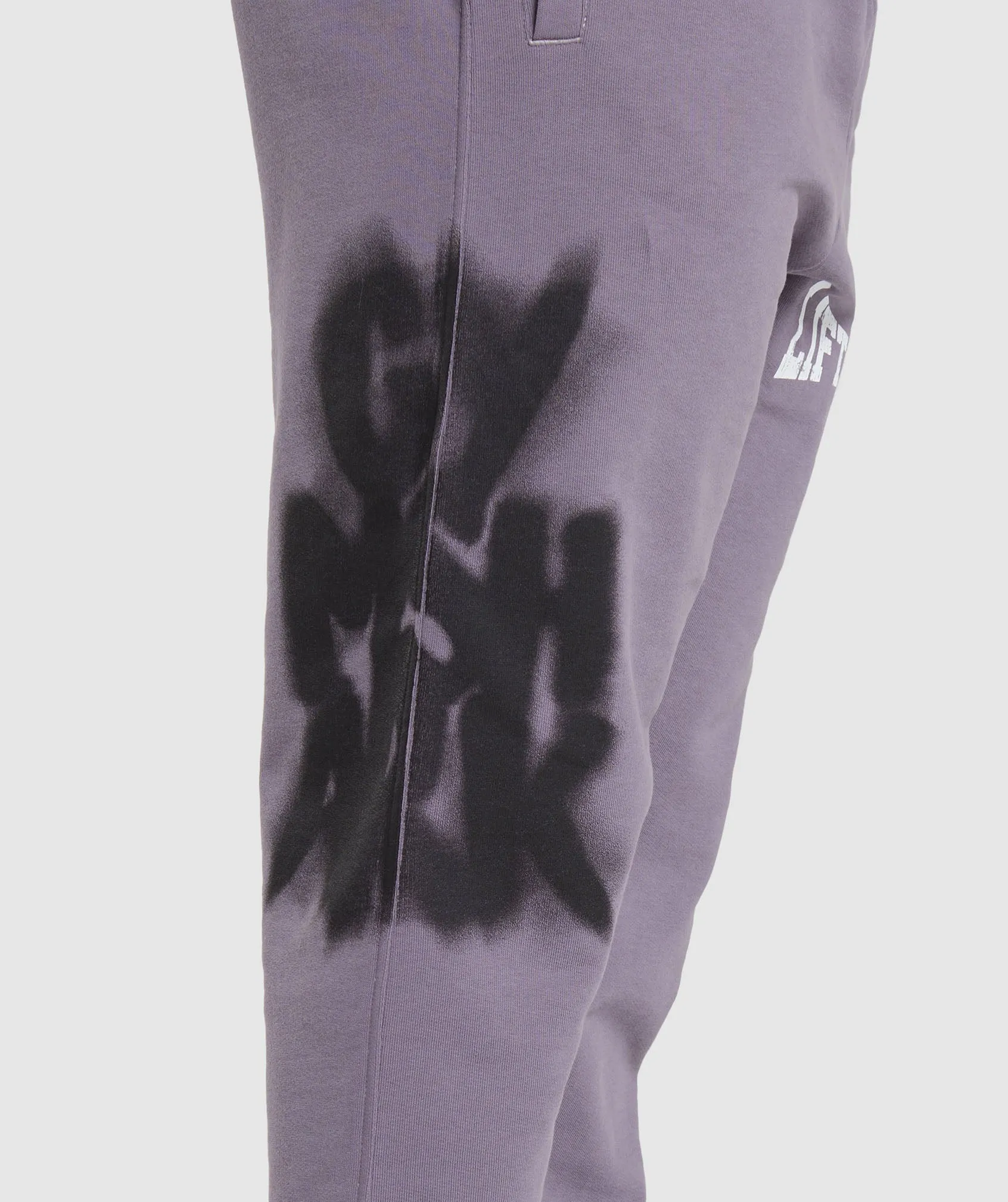 Gymshark Lifting Department Graffiti Joggers - Fog Purple sold by Gymshark product image thumbnail 5