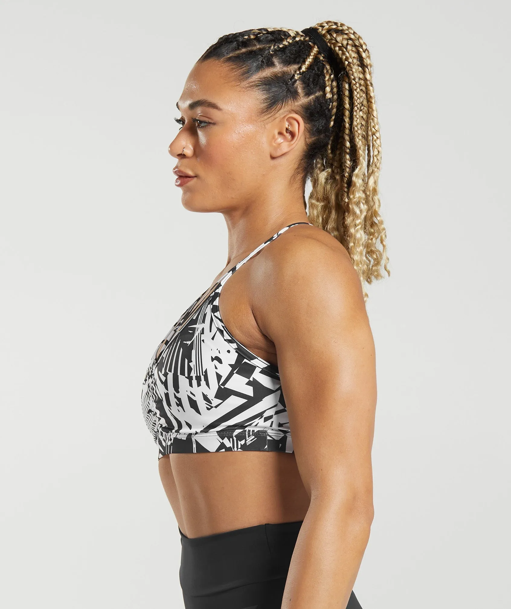 GS Power Sports Bra - Black sold by Gymshark product image thumbnail 3
