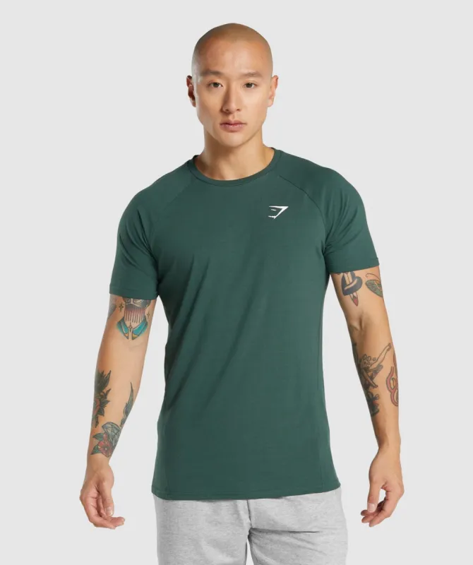 Gymshark Critical 2.0 T-Shirt - Dark Green sold by Gymshark