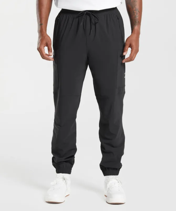 Gymshark Rest Day Cargo Pants - Black sold by Gymshark