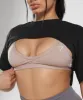 Gymshark Legacy Shrug Top - Black sold by Gymshark