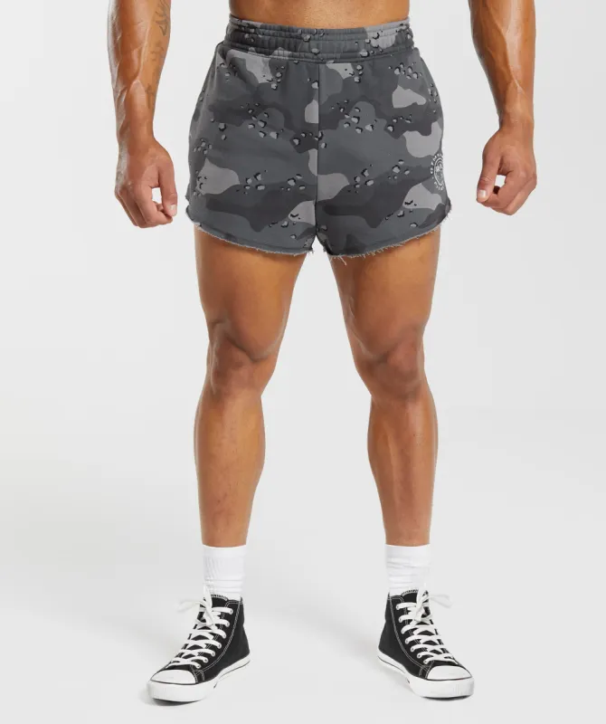Gymshark Legacy 4" Shorts - Pitch Grey sold by Gymshark