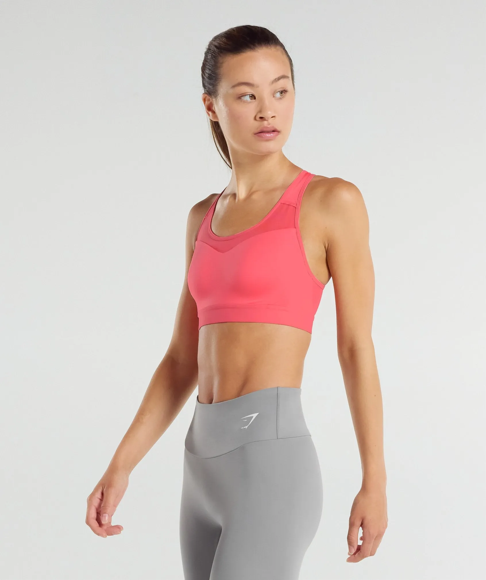 Gymshark Open Back Sports Bra - Pink sold by Gymshark product image thumbnail 3