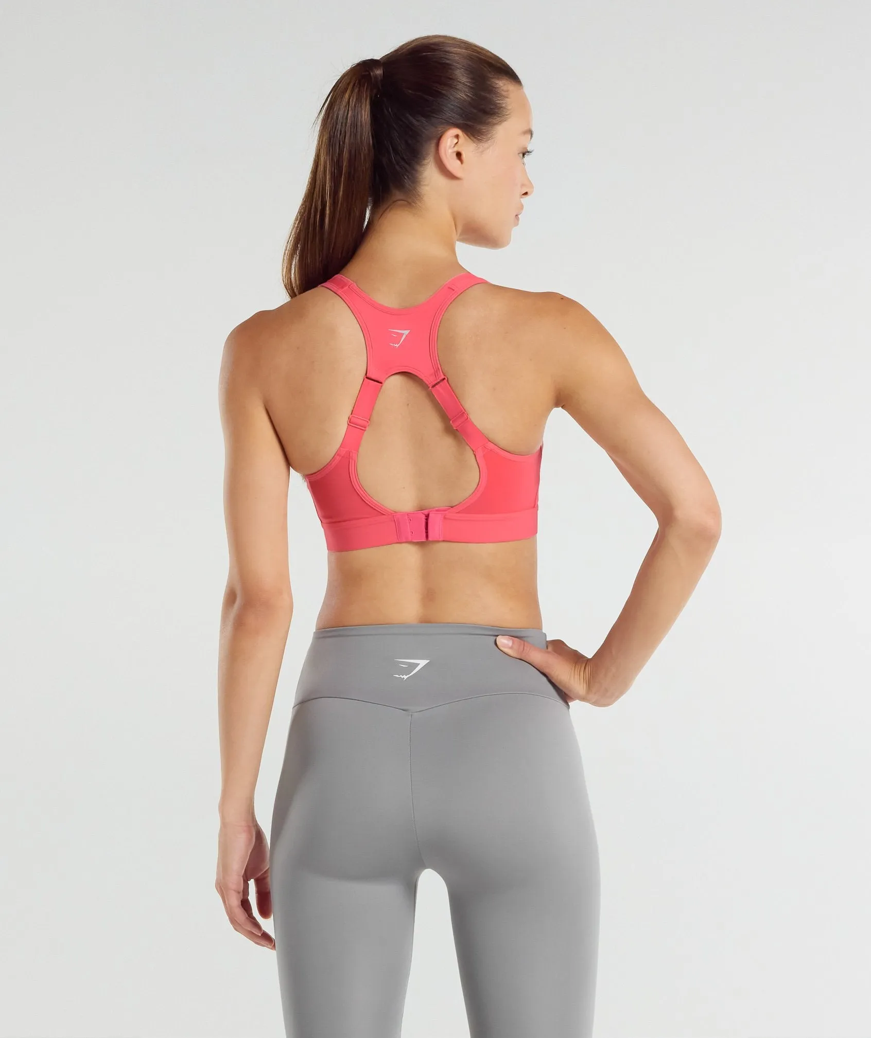 Gymshark Open Back Sports Bra - Pink sold by Gymshark product image thumbnail 2