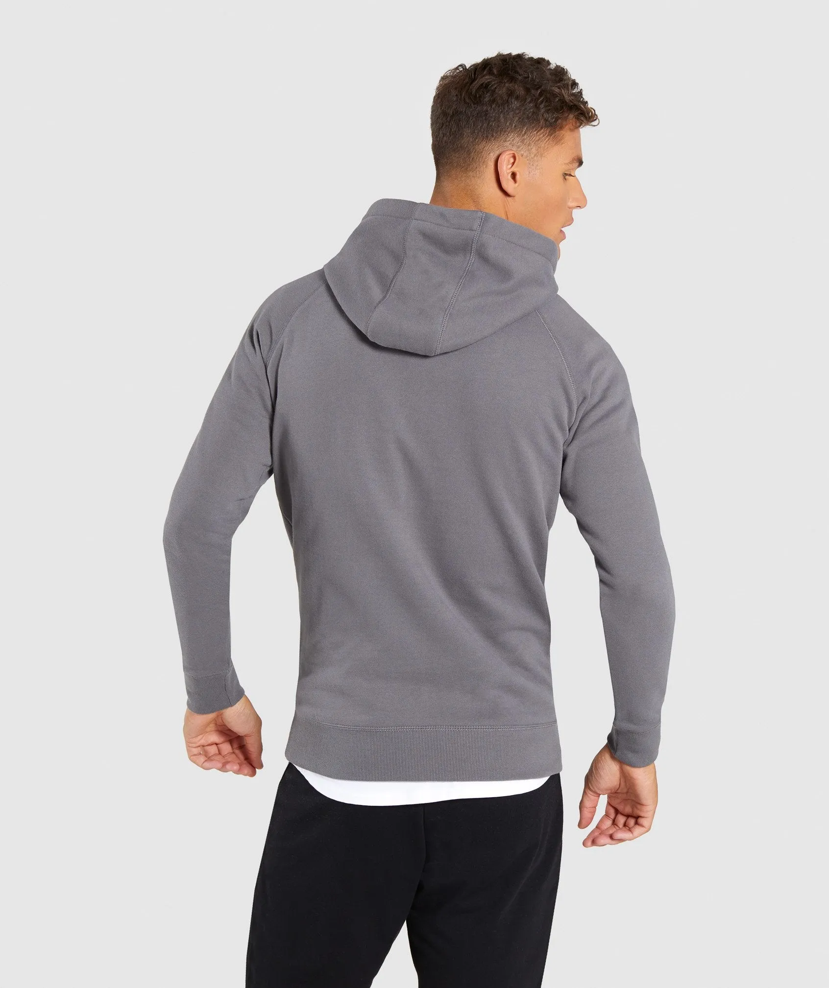Gymshark Legacy Hoodie - Smokey Grey sold by Gymshark product image thumbnail 3