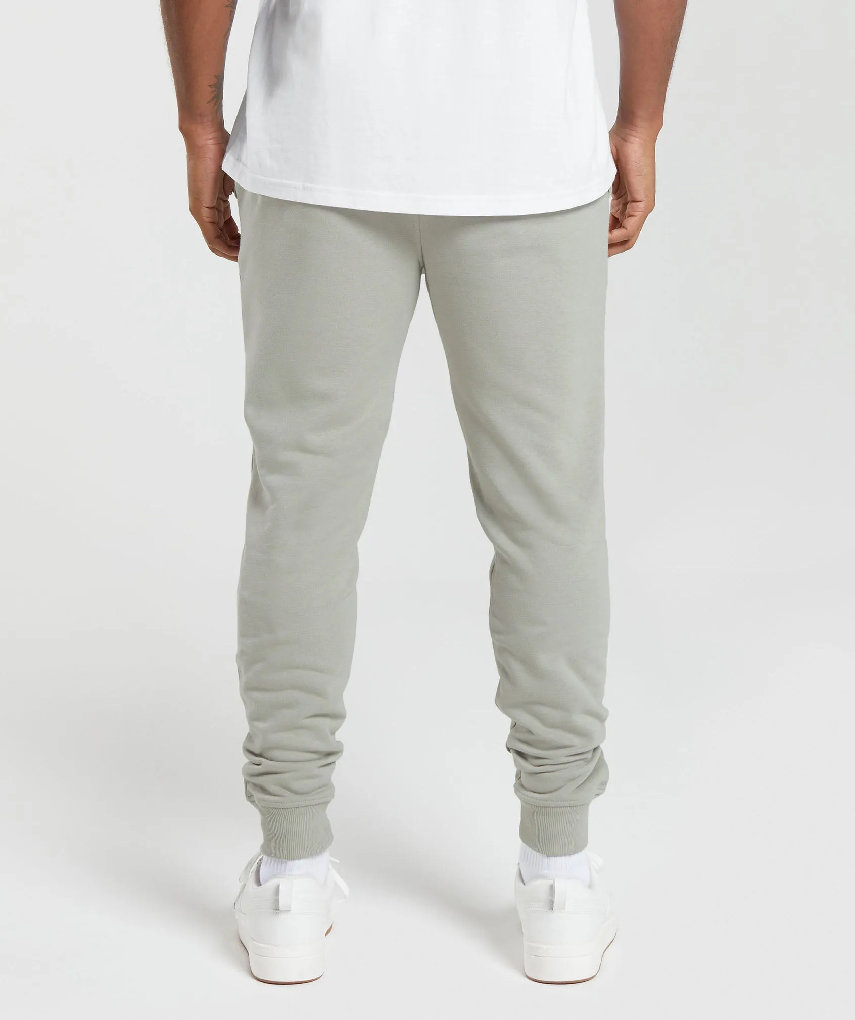 Gymshark Crest Joggers - Stone Grey sold by Gymshark product image thumbnail 2