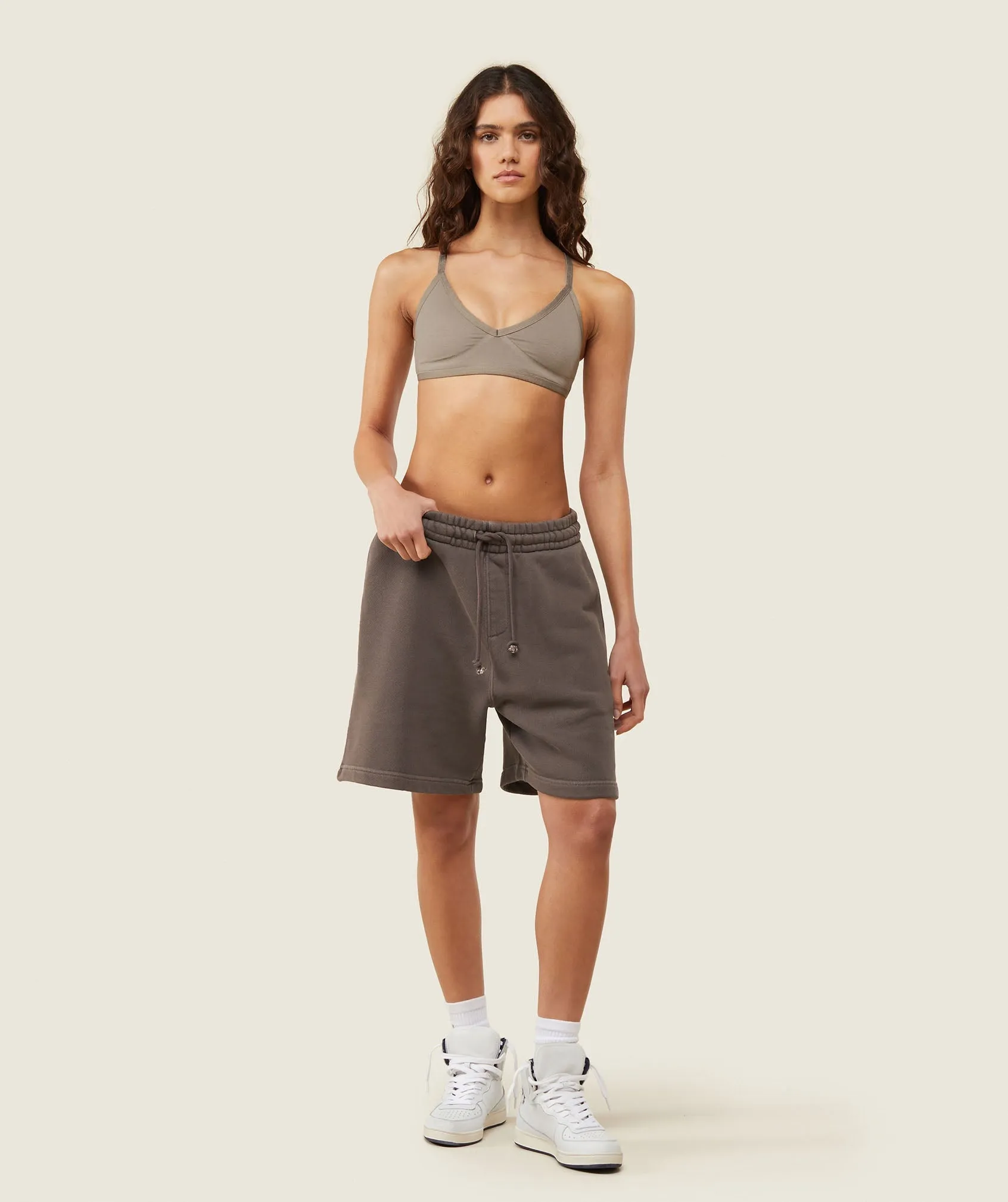Gymshark everywear Ultra Comfort Bralette - Linen Brown sold by Gymshark product image thumbnail 2
