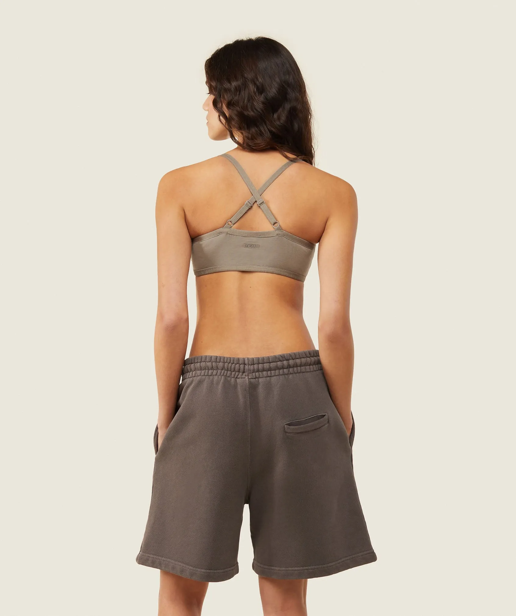 Gymshark everywear Ultra Comfort Bralette - Linen Brown sold by Gymshark product image thumbnail 3