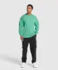 Gymshark Stacked Long Sleeve T-Shirt - Lagoon Green sold by Gymshark