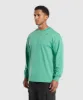 Gymshark Stacked Long Sleeve T-Shirt - Lagoon Green sold by Gymshark