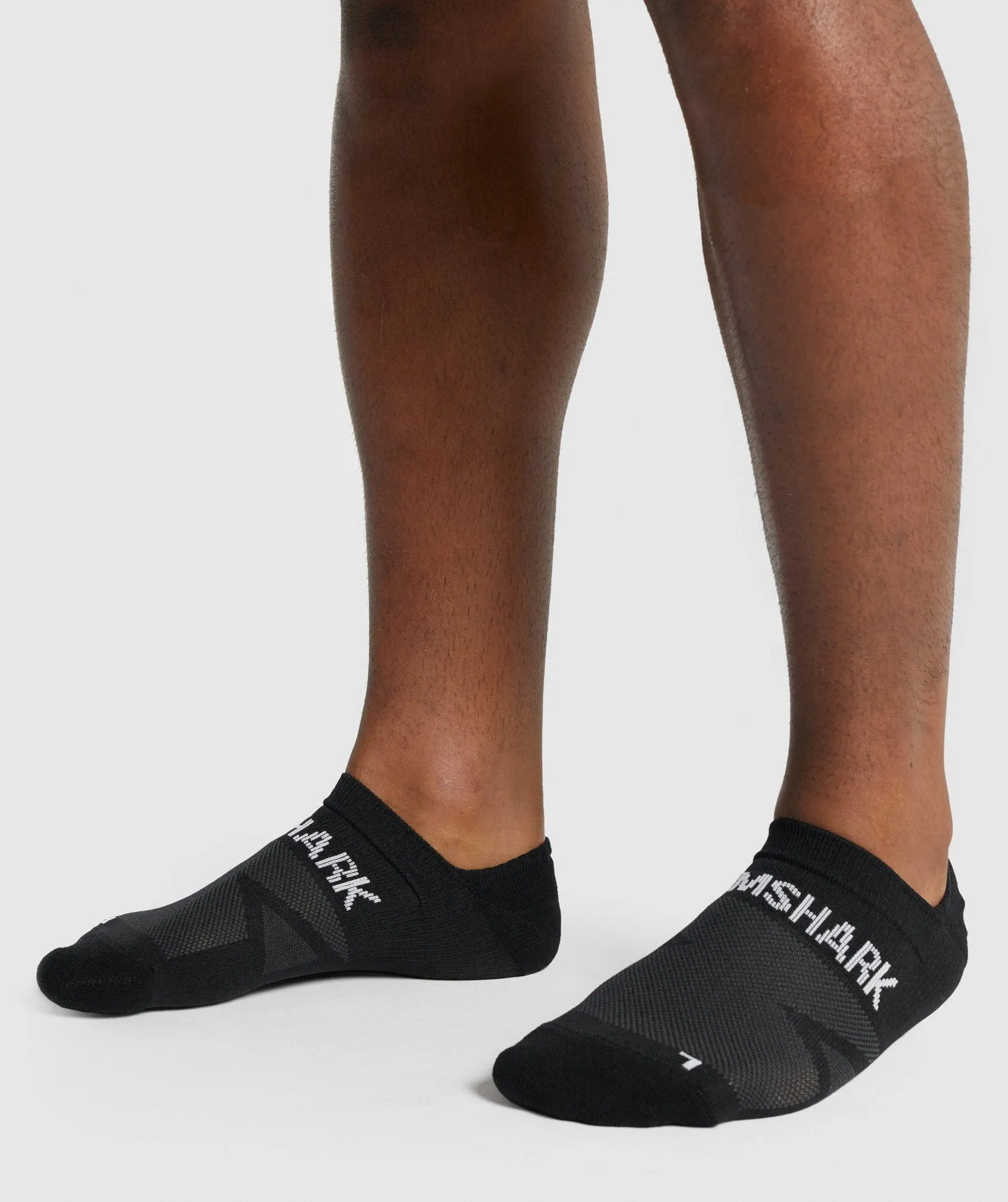 Gymshark No Show Performance Socks - Black sold by Gymshark product image thumbnail 5