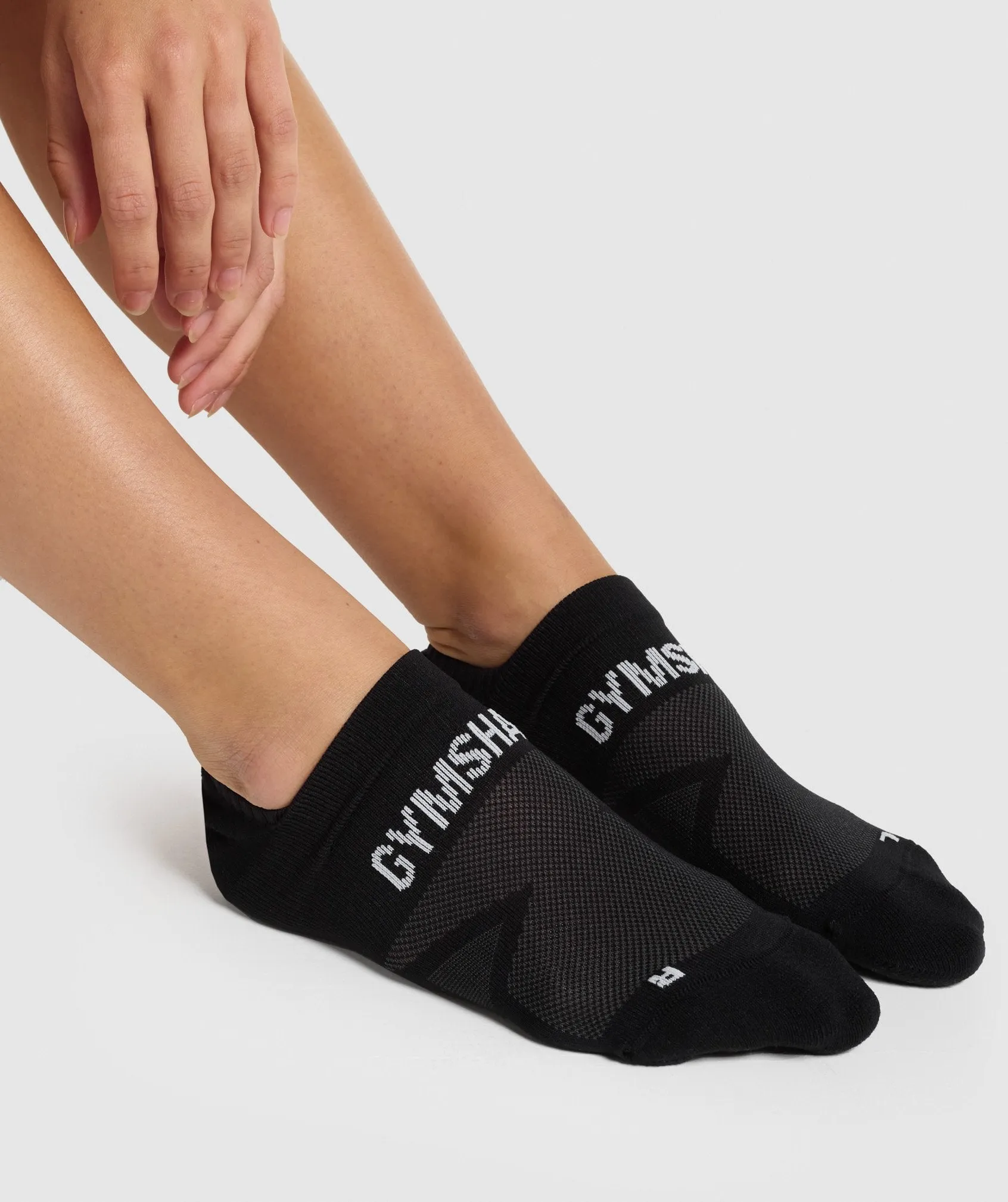 Gymshark No Show Performance Socks - Black sold by Gymshark product image thumbnail 2