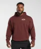 Gymshark Raise the Bar Hoodie - Burgundy Brown sold by Gymshark