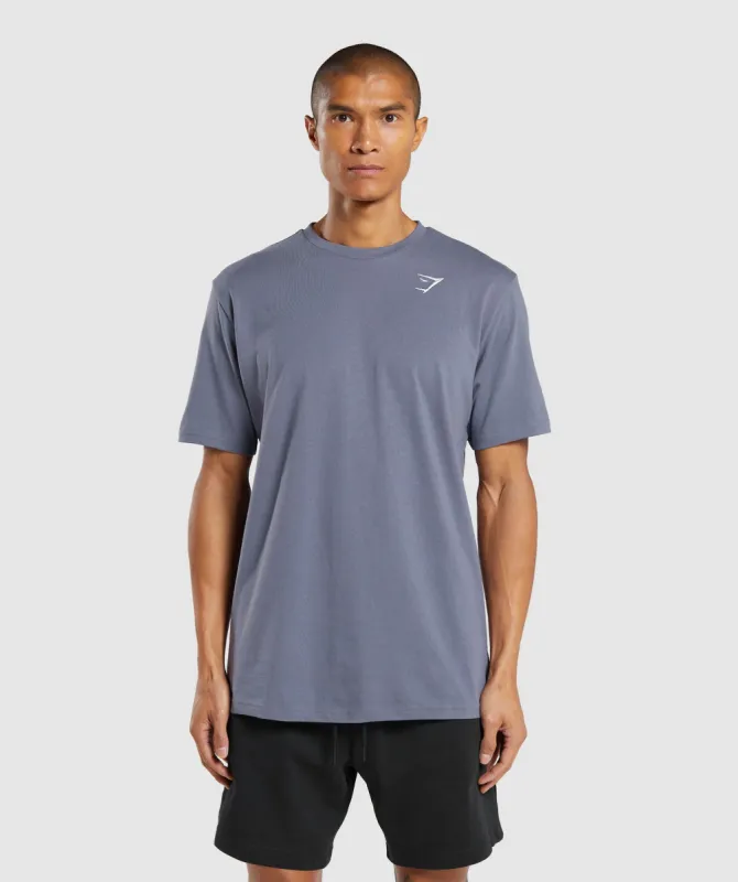 Gymshark Crest T-Shirt - Dewberry Purple sold by Gymshark