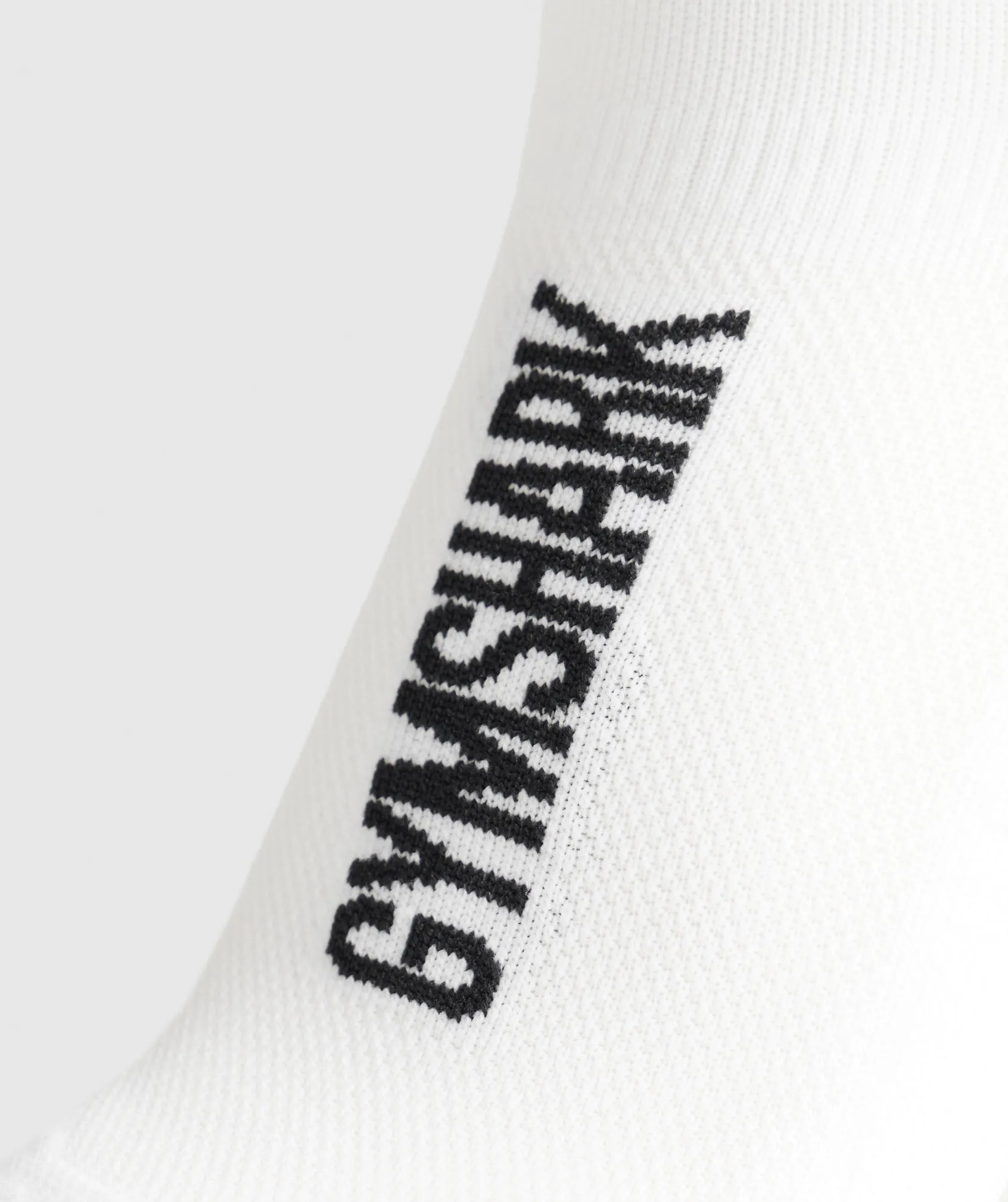 Gymshark Crew Running Socks - White sold by Gymshark product image thumbnail 4