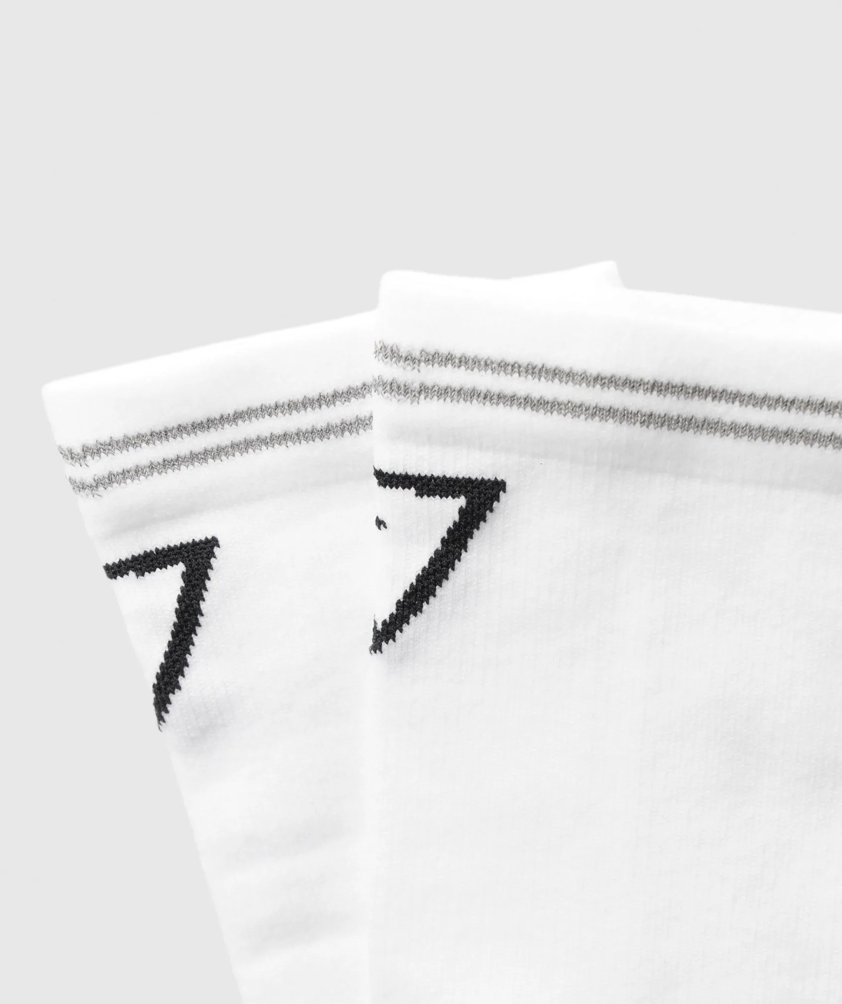 Gymshark Crew Running Socks - White sold by Gymshark product image thumbnail 3