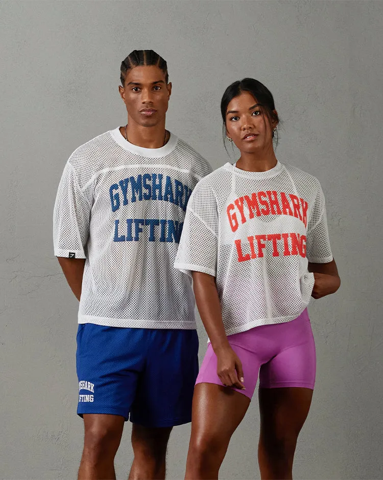 Gymshark Mesh Top - White sold by Gymshark product image thumbnail 3