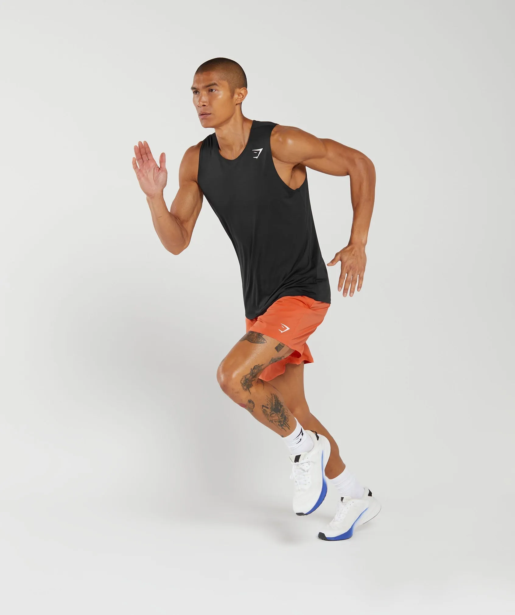 Gymshark Arrival 7" Shorts - Ignite Orange sold by Gymshark product image thumbnail 4