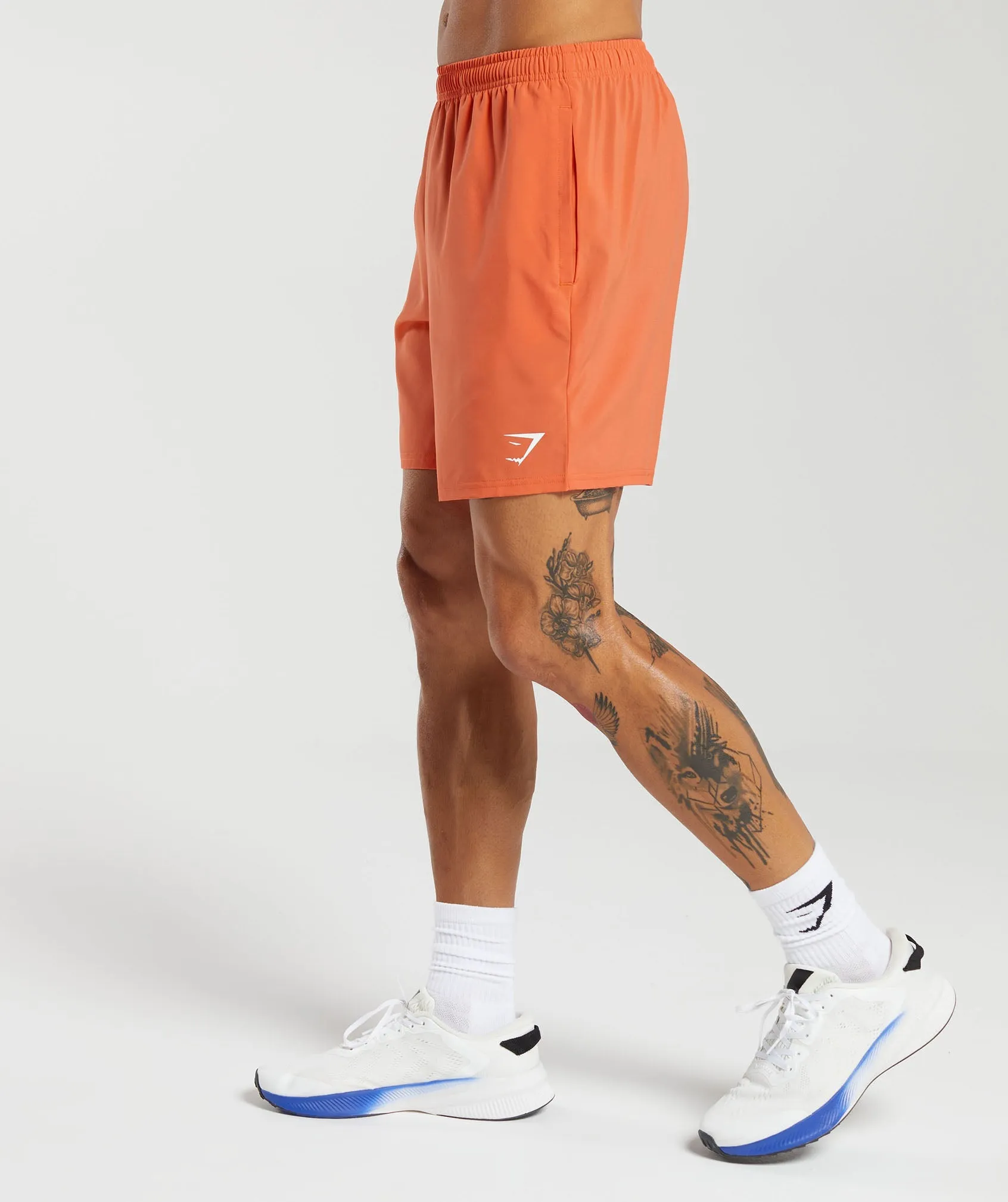Gymshark Arrival 7" Shorts - Ignite Orange sold by Gymshark product image thumbnail 3