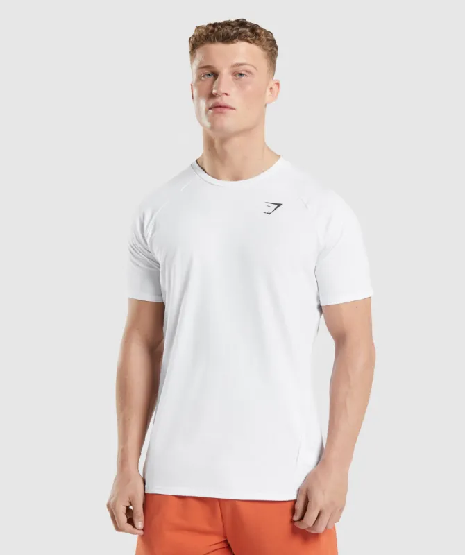 Gymshark Critical T-Shirt - White made by Gymshark