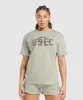 Gymshark Built Oversized T-Shirt - Stone Grey sold by Gymshark