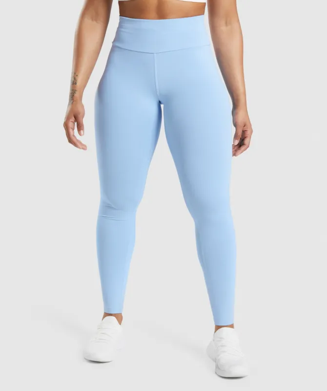 Gymshark Speed Leggings - Moonstone Blue sold by Gymshark