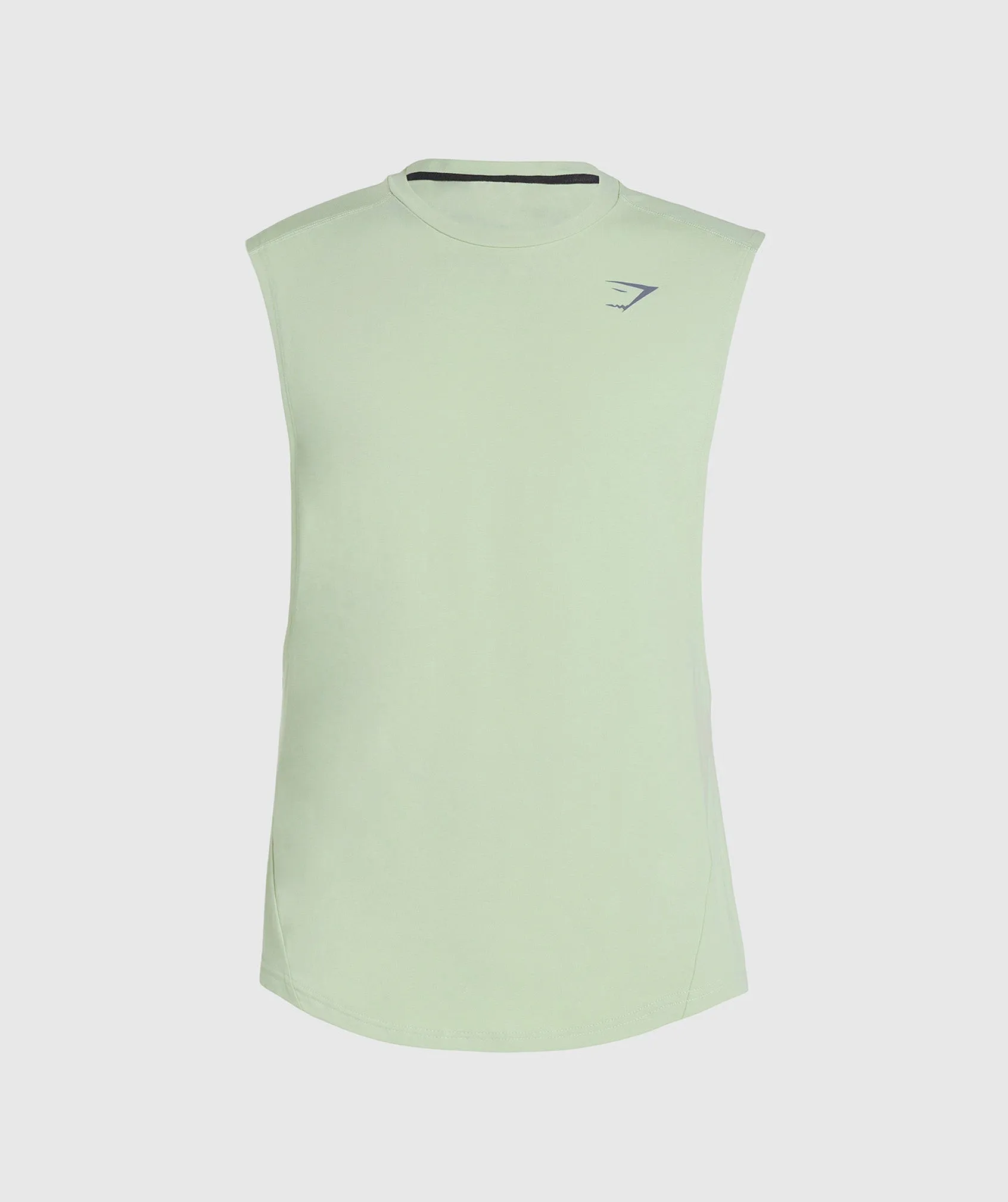 Gymshark Bold Drop Arm Tank - Flora Green sold by Gymshark product image thumbnail 3