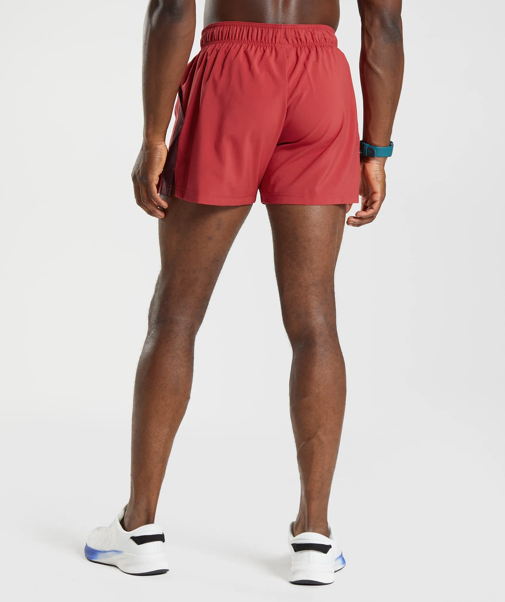 Gymshark Sport 5" Shorts - Salsa Red/ Baked Maroon sold by Gymshark product image thumbnail 2