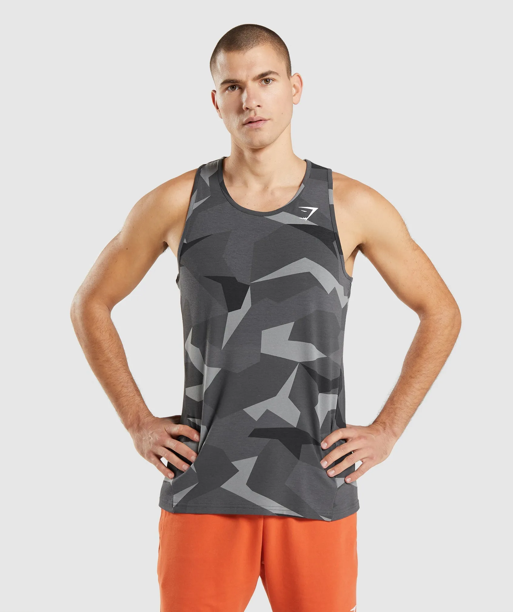 Gymshark Critical Tank - Black Print sold by Gymshark